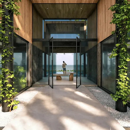 contemporary tropical house in Dominical alianz Azur 2