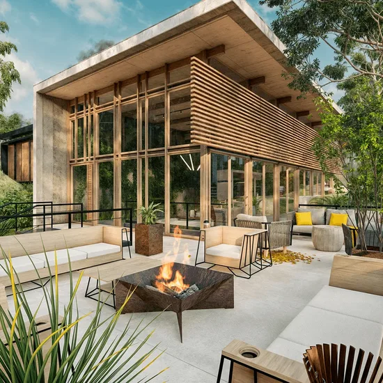 tropical modern house in Las Ventanas alianz design