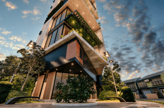 moderno edificio residencial en Heredia alianz design