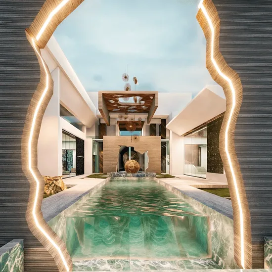 modern house in Abu Dabi alianz