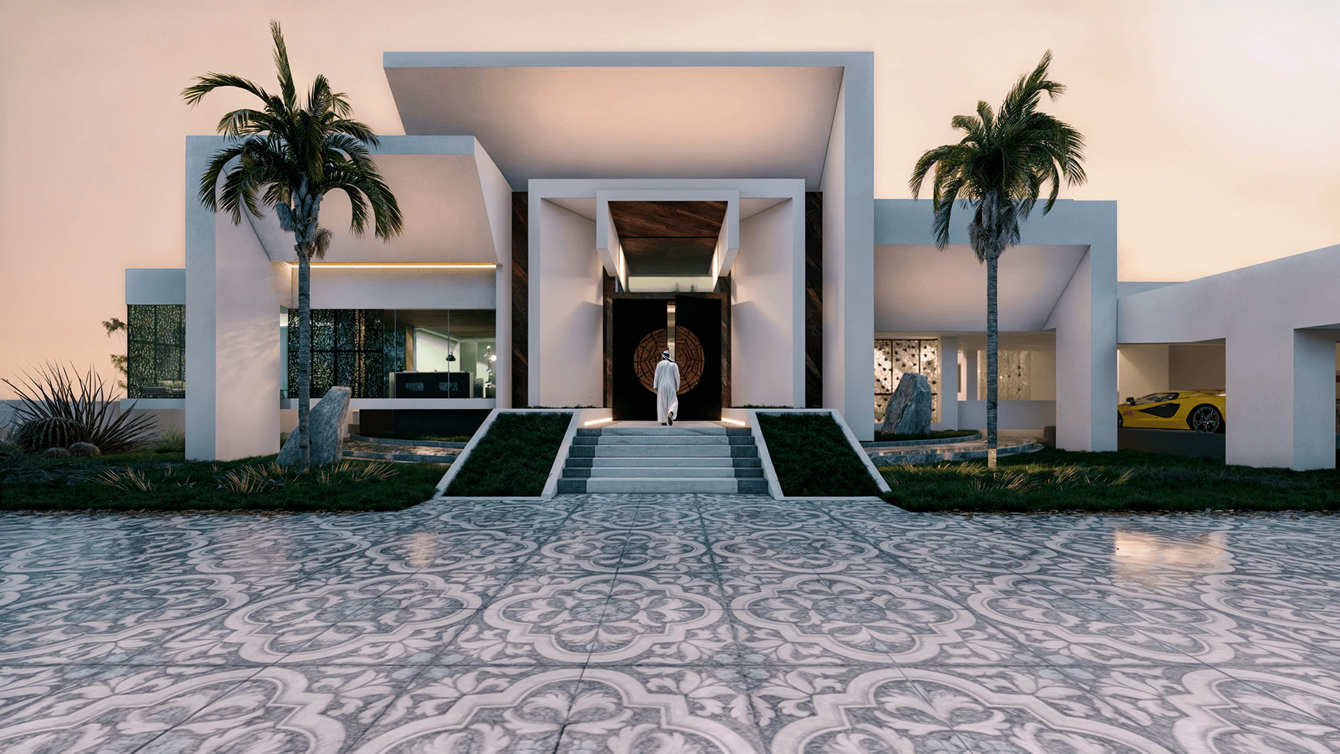 modern house in Abu Dabi alianz