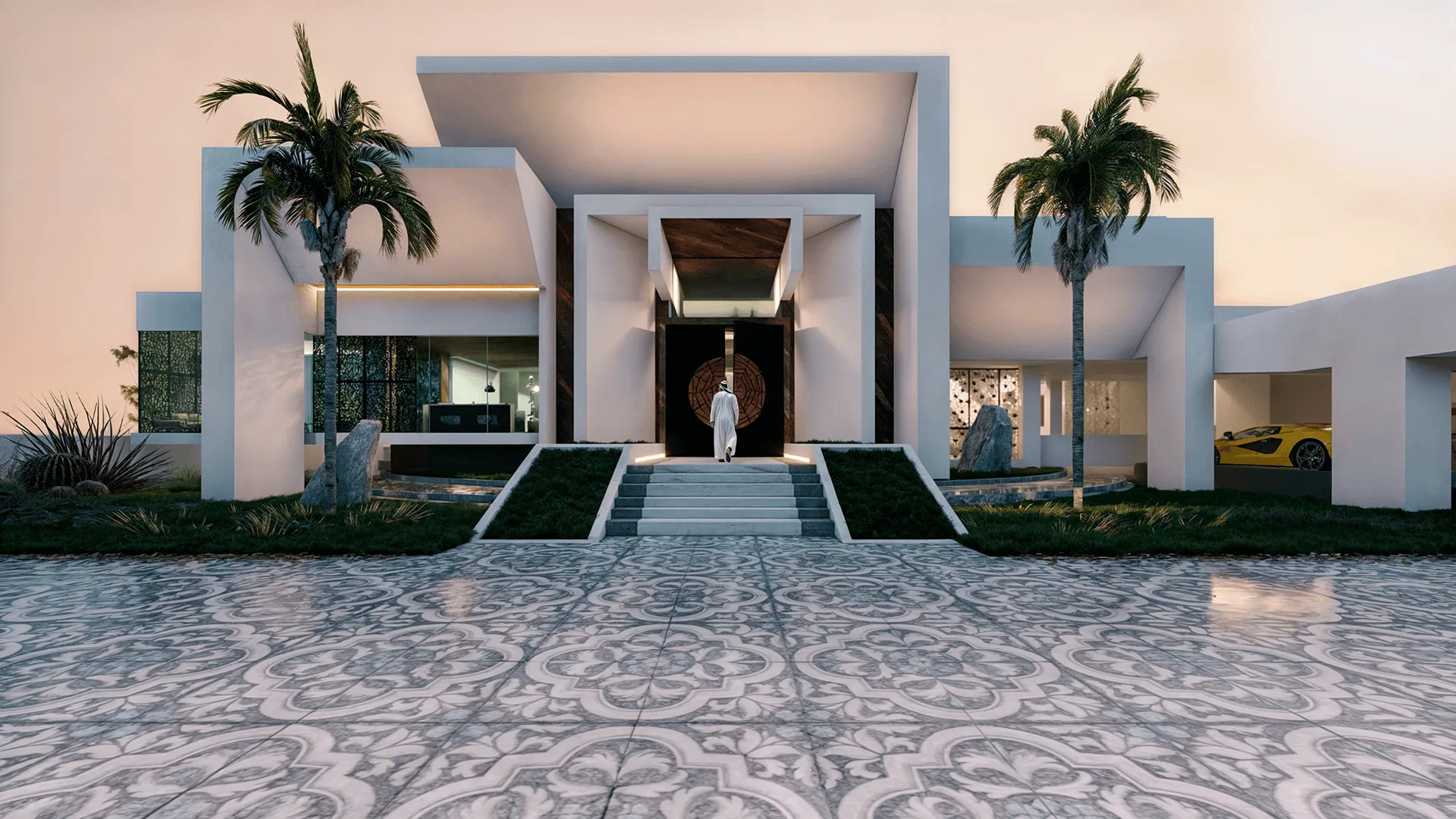 modern house in Abu Dabi alianz