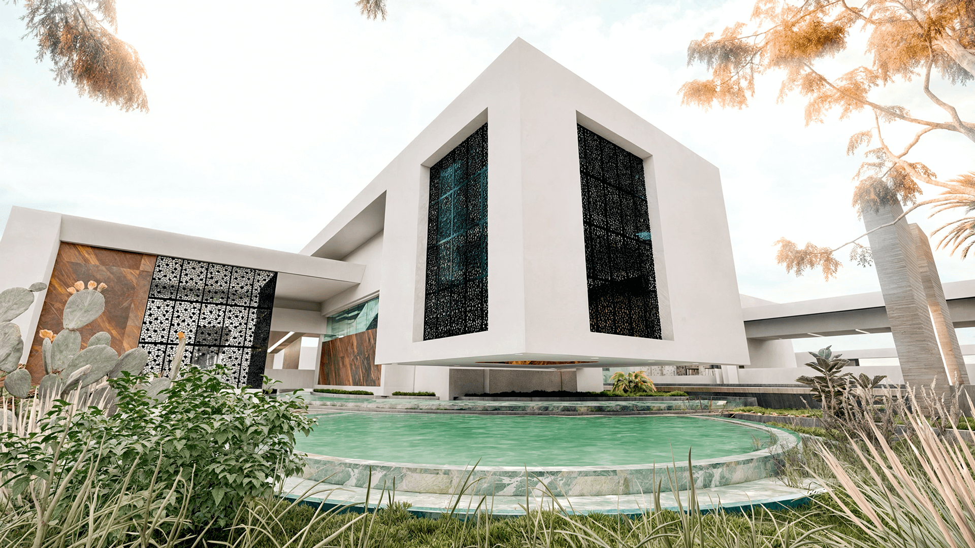 modern house in Abu Dabi alianz