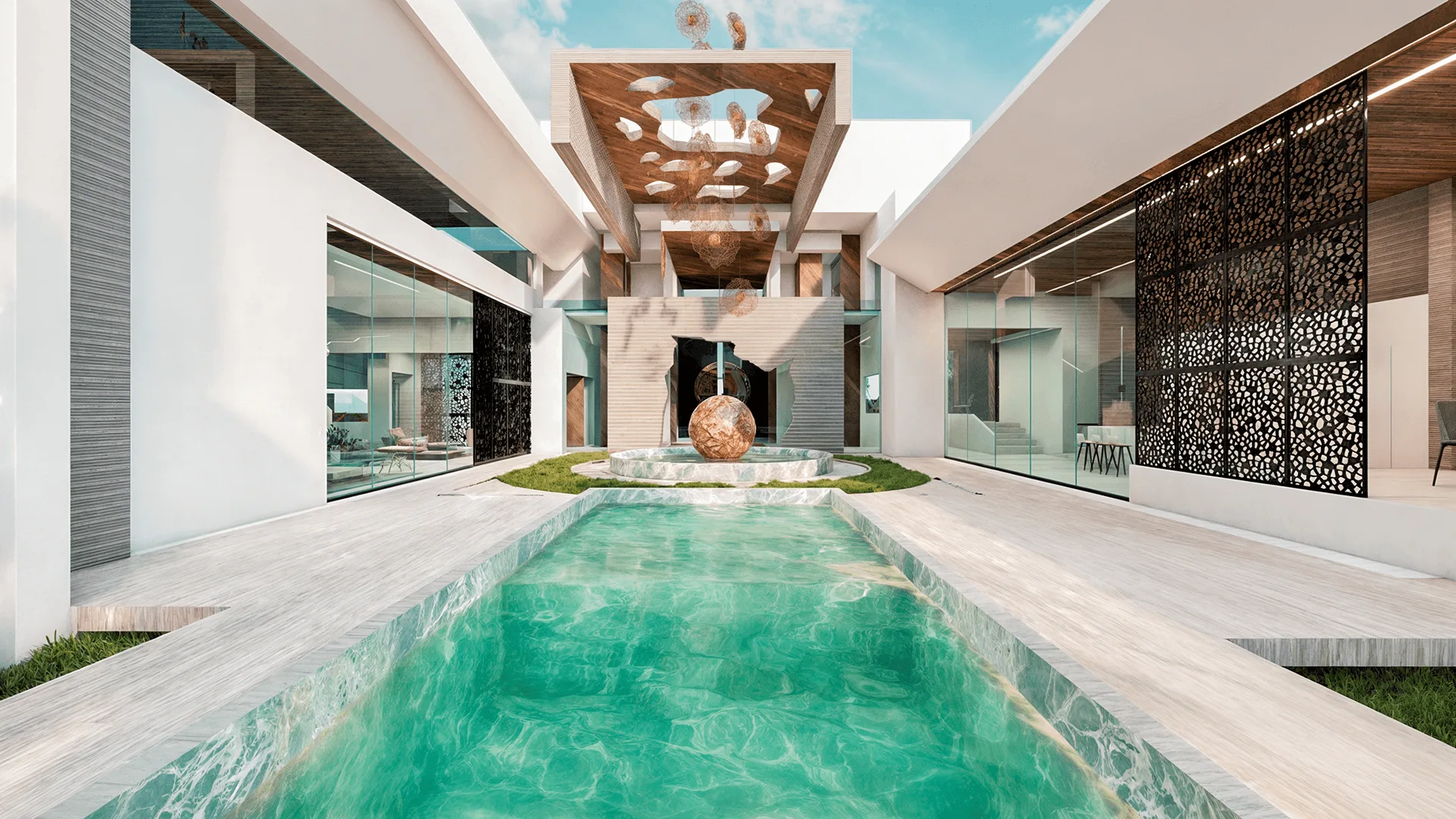modern house in Abu Dabi alianz