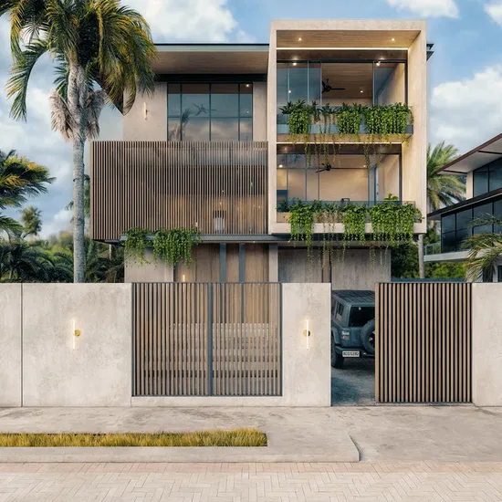 moderno proyecto en Playa Hermosa alianz diseño