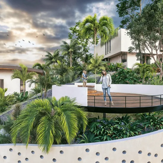 Modern Community in Manuel Antonio Hilltop Villas Alianz construction
