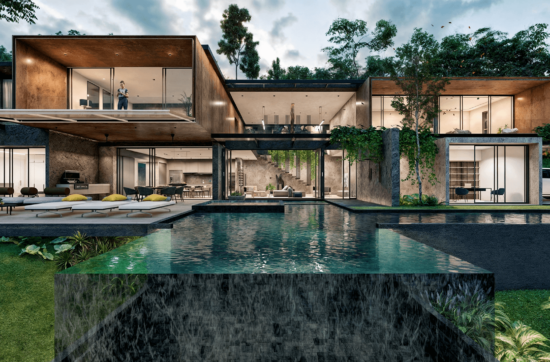 casa moderna en Bahía Ballena alianz diseño