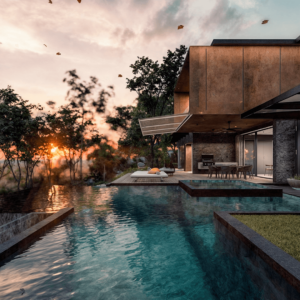 modern house in Bahía Ballena alianz design