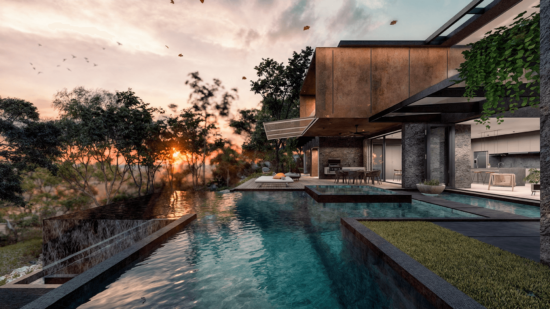 modern house in Bahía Ballena alianz design