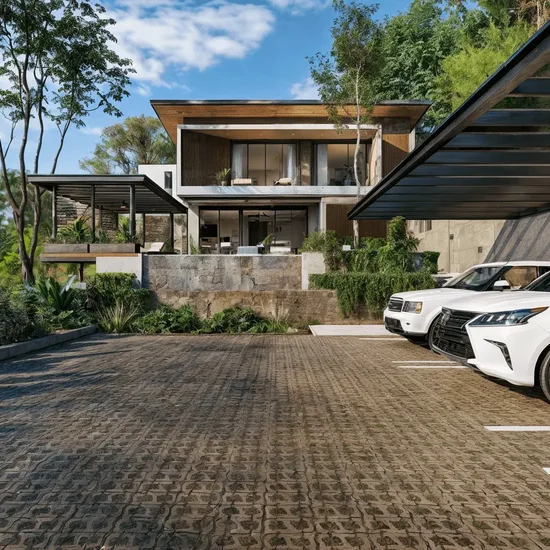 modern house in Tempate alianz