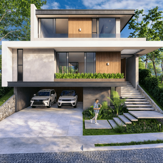 Modern house in Tierras del Café alianz design