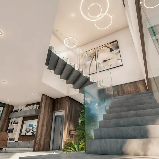 Tropical house in Valle Perdido alianz construction