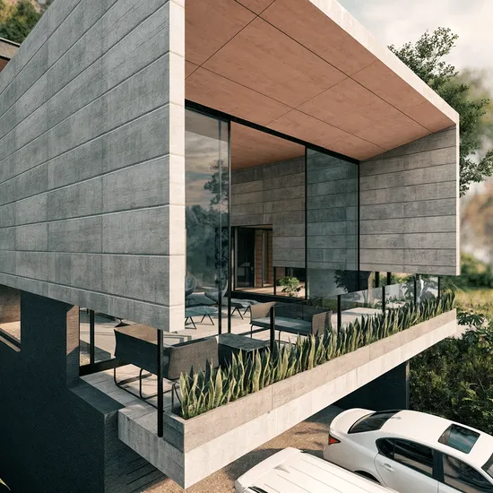 contemporary house in Vistas del Sol Condominium alianz