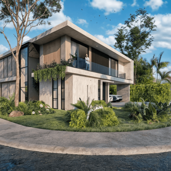 Modern house in Latitud Lindora alianz design