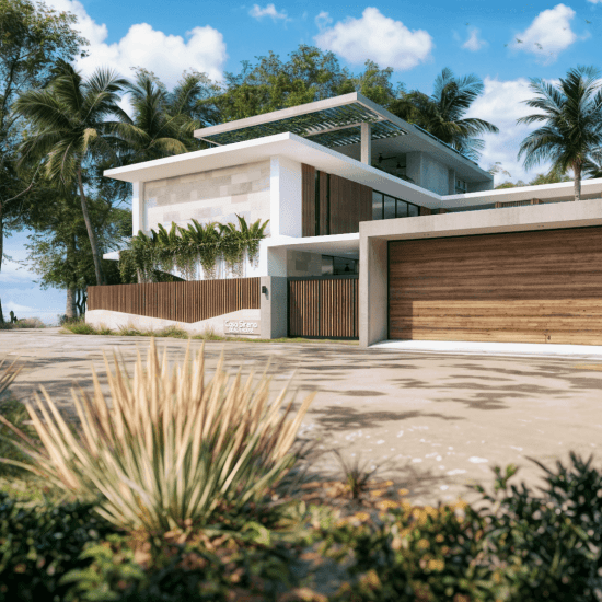 Modern beach house in Jacó alianz design